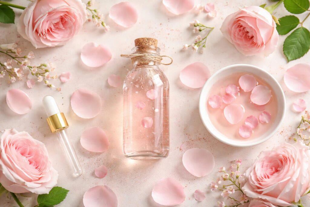 Výhody a použití růžové vody v kosmetice a zdraví