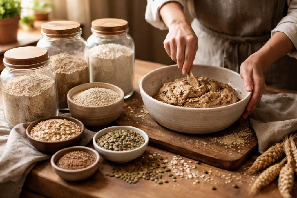 Celozrnné mouky a jejich využití v každodenní kuchyni