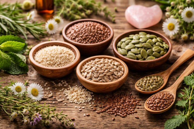 Domácí semínkaření pro podporu hormonální rovnováhy žen