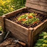 Domácí kompost zlepšuje zahradu a snižuje odpad ekologicky.