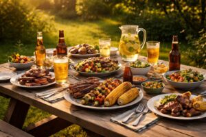 Léto u grilu, odpočinek a regenerace po grilování venku