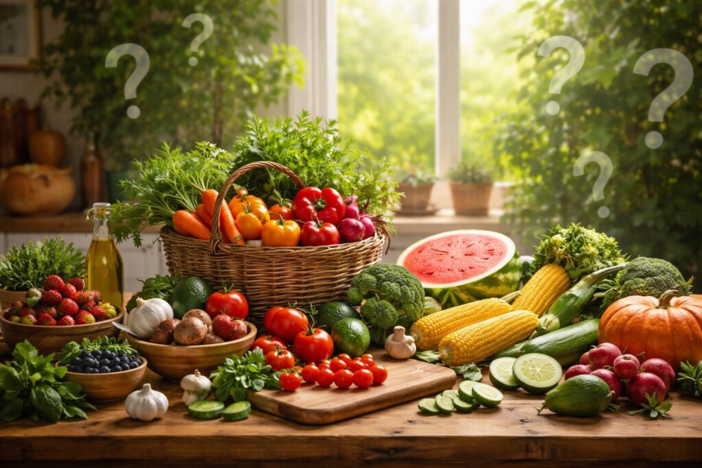 Nejčastější otázky o sezónním bio stravování