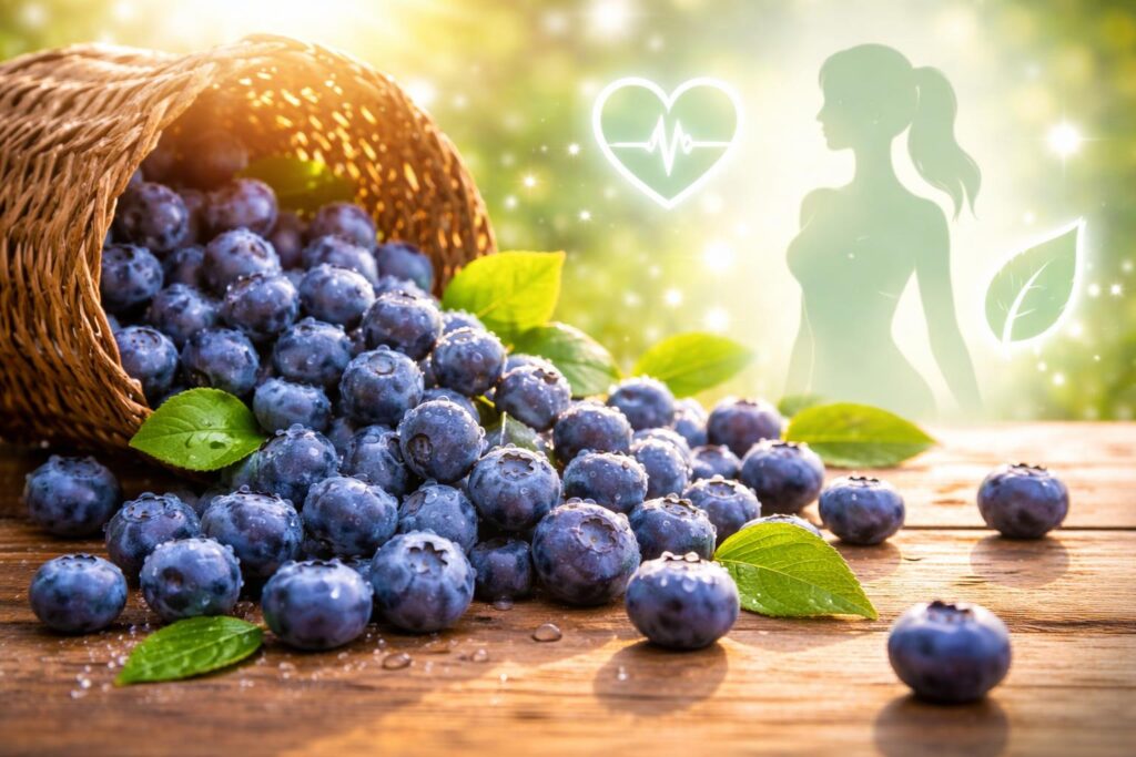 Borůvky jako místní superpotravina pro zdraví žen