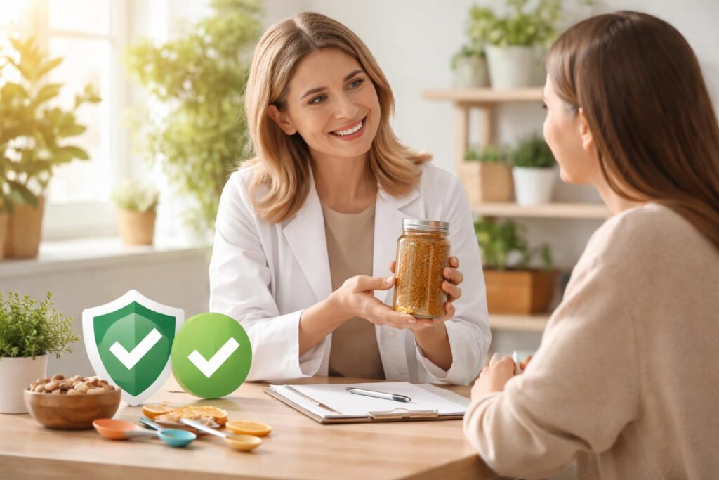 Odborník radí o dávkování a bezpečnosti včelího pylu