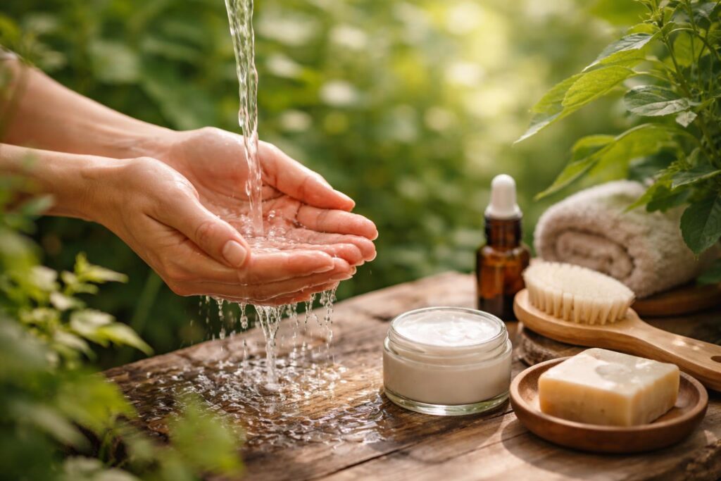 Péče o ruce po zahradničení, hydratace a regenerace pokožky