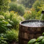 Zavlažování zahrady dešťovou vodou, šetrné k přírodě i zdraví