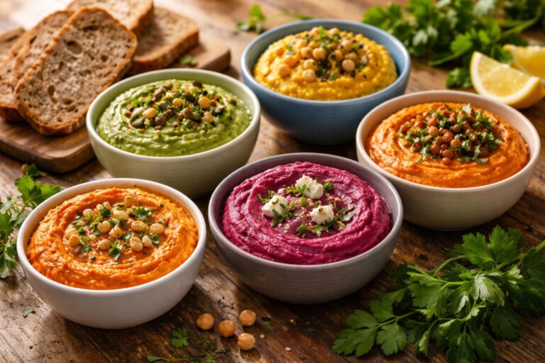 Zdravé pomazánky na chlebu pro chutnou a výživnou snídani