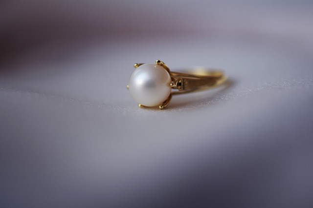 prsten s perlou