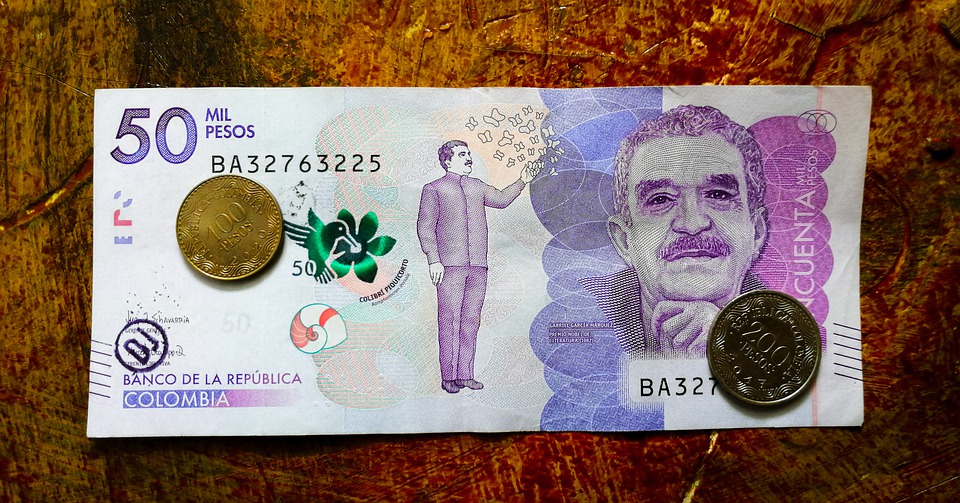 kolumbijské peníze